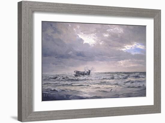 The Wreck, 1875-Henry Moore-Framed Giclee Print