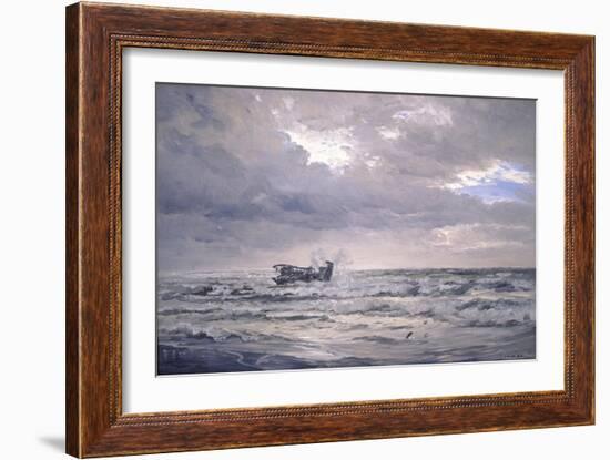 The Wreck, 1875-Henry Moore-Framed Giclee Print