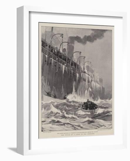 The Wreck of a Liner in the Hebrides-Joseph Nash-Framed Giclee Print