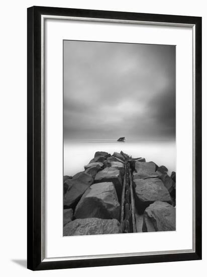 The Wreck of the Atlantus-Geoffrey Ansel Agrons-Framed Photographic Print