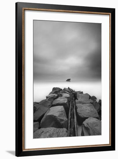 The Wreck of the Atlantus-Geoffrey Ansel Agrons-Framed Photographic Print