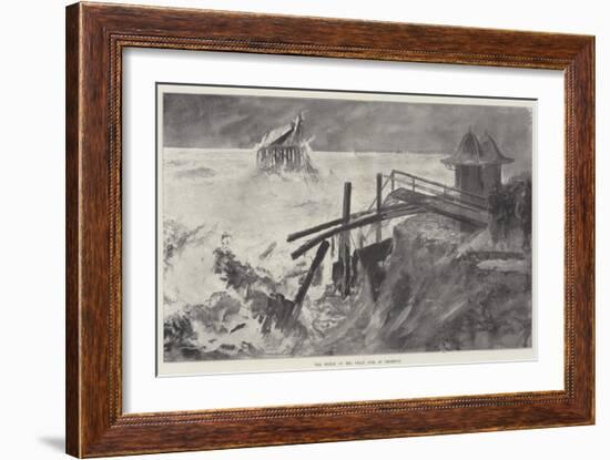 The Wreck of the Chain Pier at Brighton-Henry Charles Seppings Wright-Framed Giclee Print