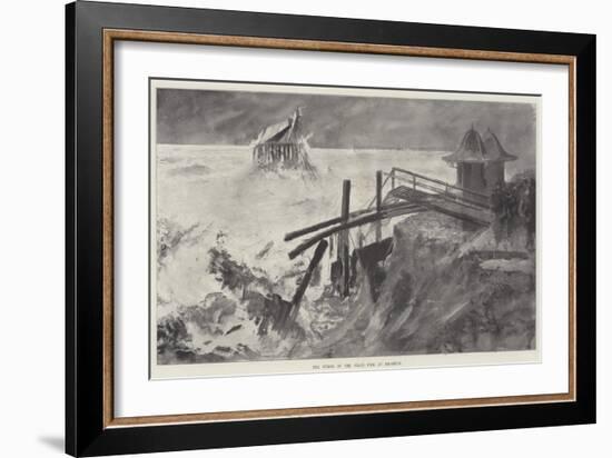 The Wreck of the Chain Pier at Brighton-Henry Charles Seppings Wright-Framed Giclee Print