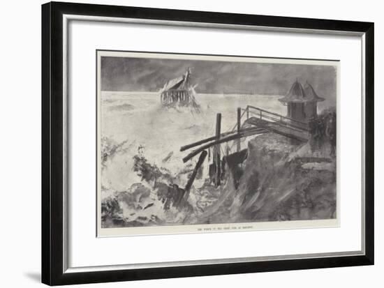 The Wreck of the Chain Pier at Brighton-Henry Charles Seppings Wright-Framed Giclee Print