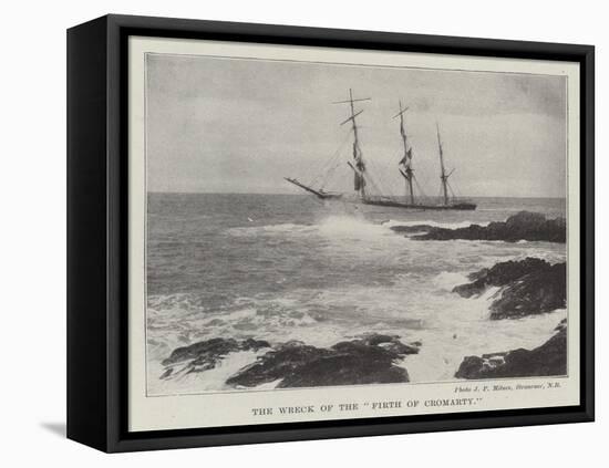 The Wreck of the Firth of Cromarty-null-Framed Premier Image Canvas