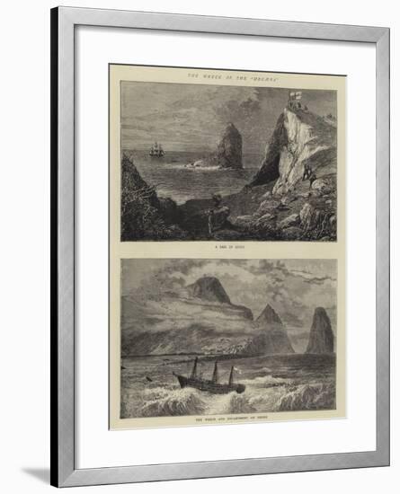 The Wreck of the Megaera-William Henry James Boot-Framed Giclee Print