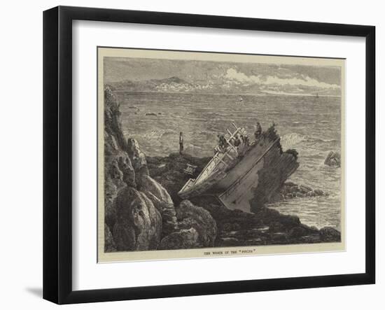 The Wreck of the Psyche-null-Framed Giclee Print