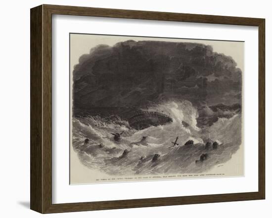 The Wreck of the Royal Charter on the Coast of Anglesea-Edwin Weedon-Framed Giclee Print