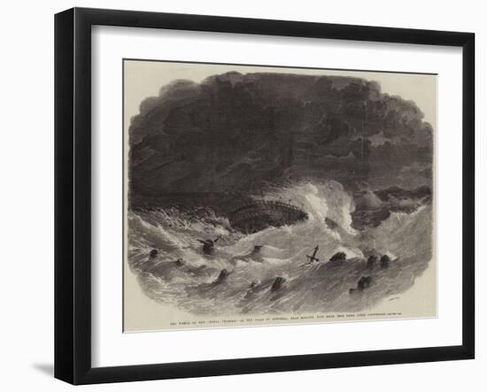 The Wreck of the Royal Charter on the Coast of Anglesea-Edwin Weedon-Framed Giclee Print