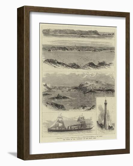 The Wreck of the Schiller on the Scilly Isles-null-Framed Giclee Print