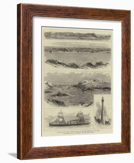 The Wreck of the Schiller on the Scilly Isles-null-Framed Giclee Print