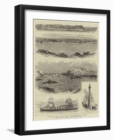 The Wreck of the Schiller on the Scilly Isles-null-Framed Giclee Print