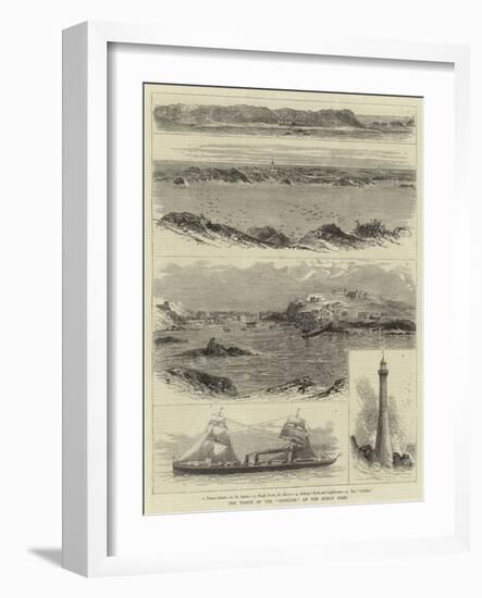 The Wreck of the Schiller on the Scilly Isles-null-Framed Giclee Print