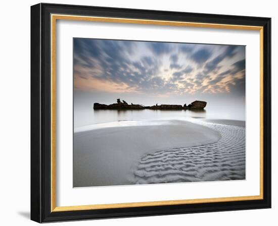 The wreck-null-Framed Photographic Print