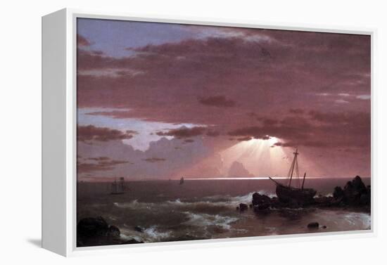 The Wreck-Frederic Edwin Church-Framed Stretched Canvas