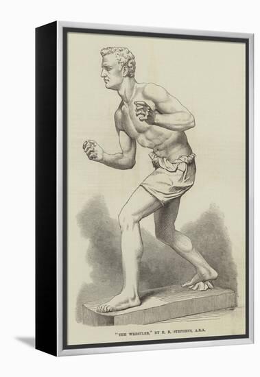 The Wrestler, by E B Stephens, Ara-null-Framed Premier Image Canvas
