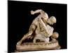 The Wrestler, Copy of Greek Sculpture 3rd Century BC-null-Mounted Giclee Print