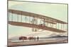 The Wright Brothers at Kitty Hawk, North Carolina, in 1903-American School-Mounted Giclee Print