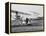 The Wright Brothers put a plane on the launch rail for the first Army flight at Fort Myer-Harris & Ewing-Framed Premier Image Canvas