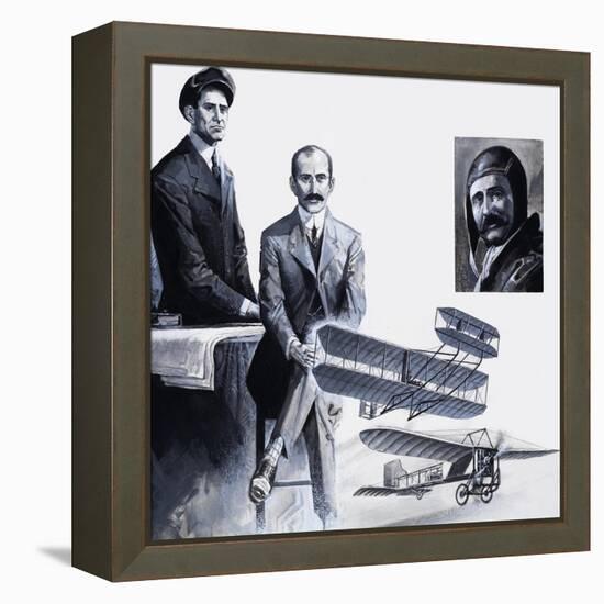 The Wright Brothers-Severino Baraldi-Framed Premier Image Canvas