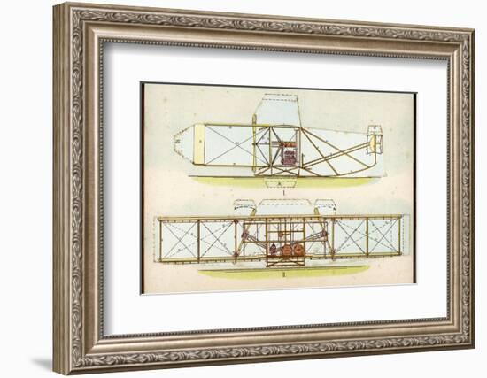 The Wright Flyer I in Which the First Powered Flight is Made at Kill Devil Hills North Carolina-null-Framed Photographic Print