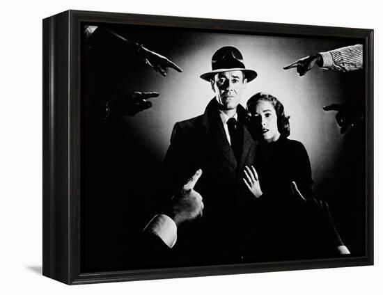 The Wrong Man, 1956-null-Framed Premier Image Canvas