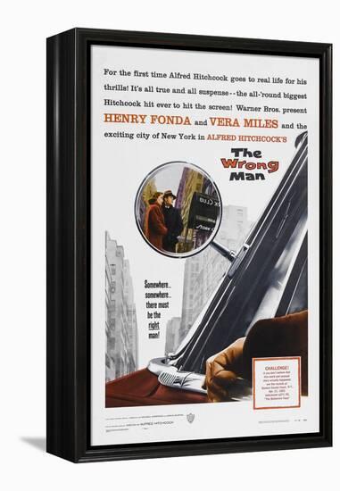 The Wrong Man, 1956-null-Framed Premier Image Canvas