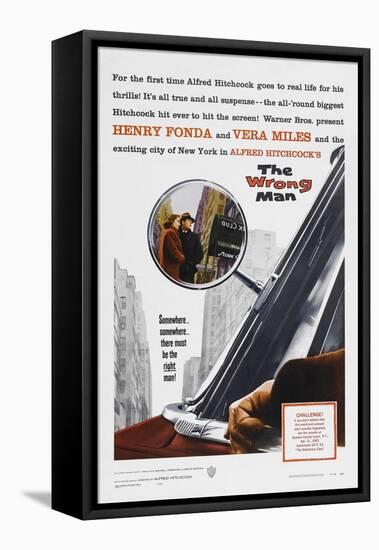 The Wrong Man, 1956-null-Framed Premier Image Canvas