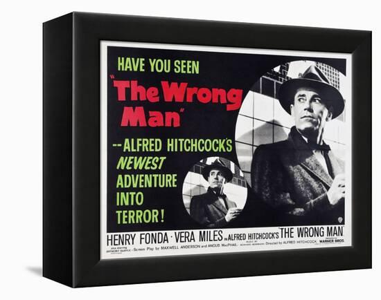 The Wrong Man, 1956-null-Framed Premier Image Canvas