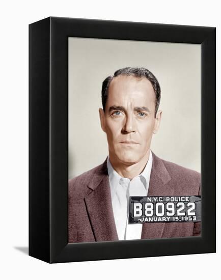 The Wrong Man, Henry Fonda, 1956-null-Framed Stretched Canvas