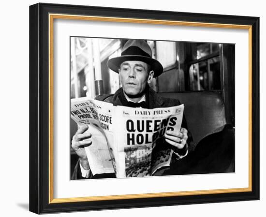 The Wrong Man, Henry Fonda, Directed by Alfred Hitchcock, 1956-null-Framed Photo