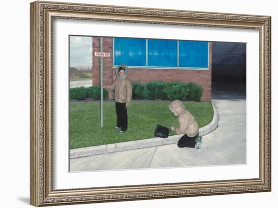 The Wrong Way, 2006-Aris Kalaizis-Framed Giclee Print