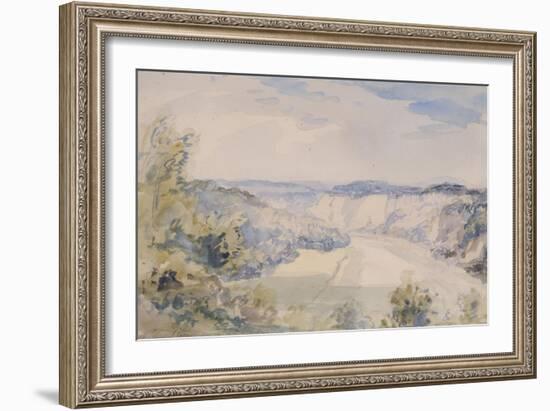 The Wye Above Chepstow, C.1905-Philip Wilson Steer-Framed Giclee Print