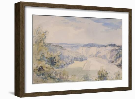 The Wye Above Chepstow, C.1905-Philip Wilson Steer-Framed Giclee Print