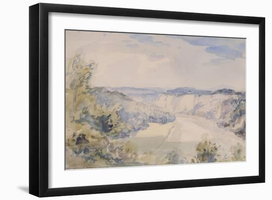The Wye Above Chepstow, C.1905-Philip Wilson Steer-Framed Giclee Print
