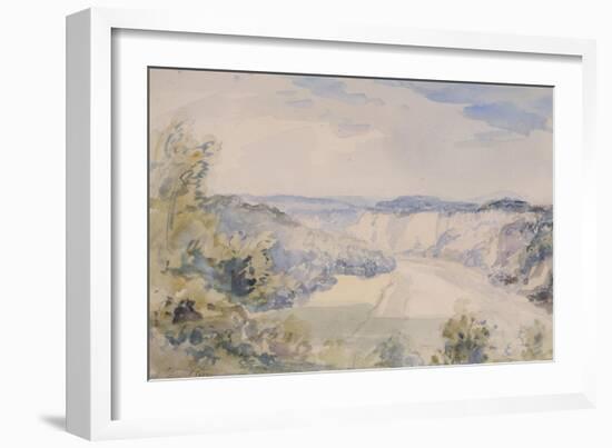 The Wye Above Chepstow, C.1905-Philip Wilson Steer-Framed Giclee Print