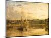 The Wye at Chepstow, Monmouthshire, 1905 (Oil on Canvas)-Philip Wilson Steer-Mounted Giclee Print