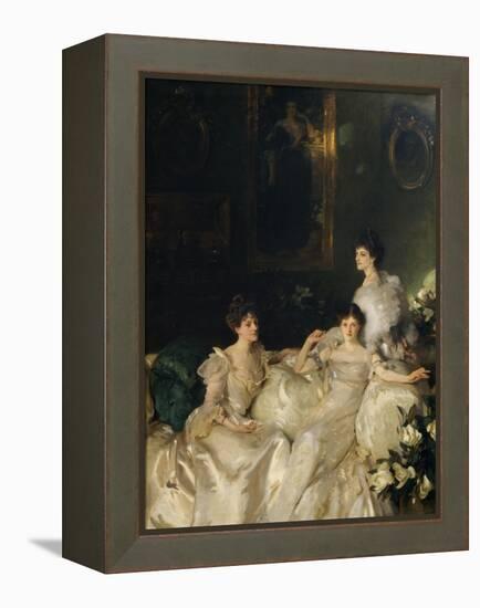 The Wyndham Sisters: Lady Elcho, Mrs. Adeane, and Mrs. Tennant, 1899-John Singer Sargent-Framed Premier Image Canvas