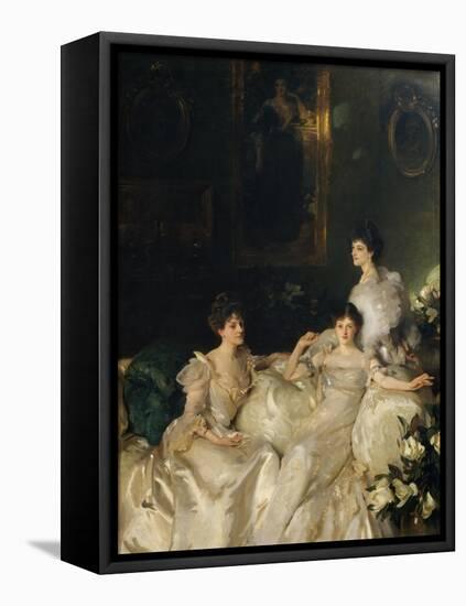 The Wyndham Sisters: Lady Elcho, Mrs. Adeane, and Mrs. Tennant, 1899-John Singer Sargent-Framed Premier Image Canvas