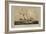 The Yacht "Dauntless" of New York-null-Framed Art Print