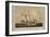 The Yacht "Dauntless" of New York-null-Framed Art Print