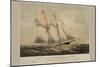 The Yacht "Dauntless" of New York-null-Mounted Art Print
