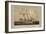 The Yacht "Dauntless" of New York-null-Framed Premium Giclee Print
