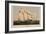 The Yacht "Henrietta"-null-Framed Art Print