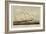 The Yacht "Maria"-null-Framed Art Print