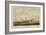 The Yacht "Maria"-null-Framed Art Print