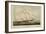 The Yacht "Maria"-null-Framed Art Print