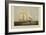 The Yacht "Meteor" of New York-null-Framed Art Print