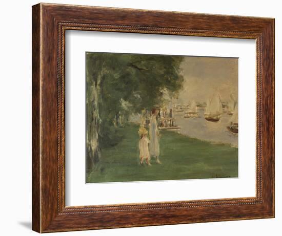 The Yacht Race. Landscape of Wannsee, 1924-Max Liebermann-Framed Giclee Print