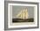 The Yacht "Sappho" of New York-null-Framed Art Print